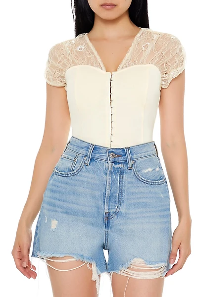 Lace Corset Combo Top