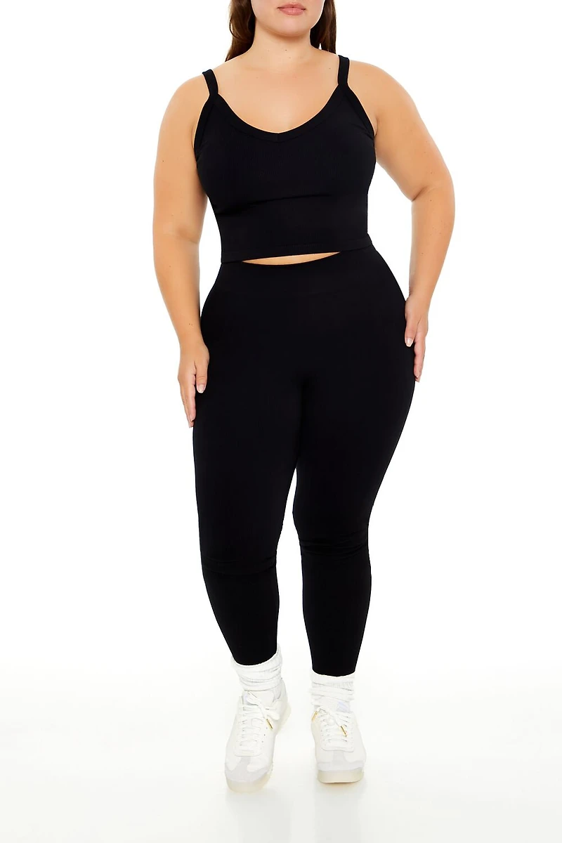 Plus Seamless High-Rise Leggings
