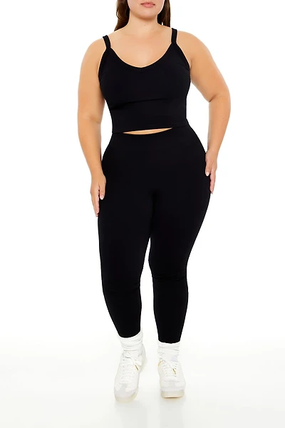 Plus Seamless High-Rise Leggings