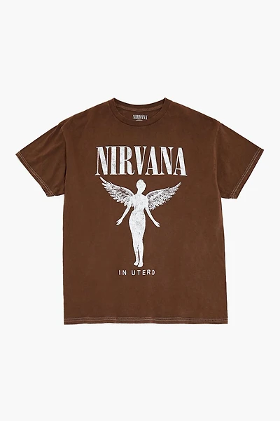 Washed Nirvana Graphic Tee