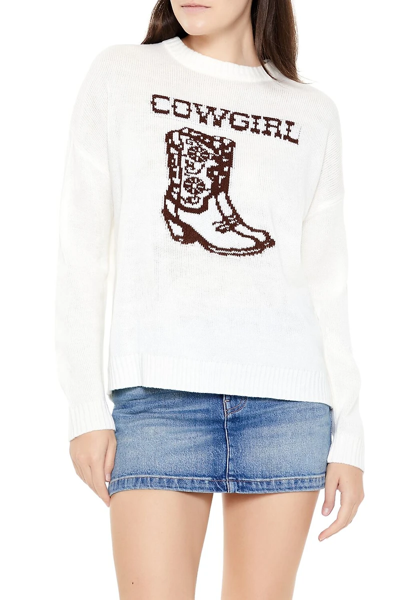 Cowgirl Graphic Sweater