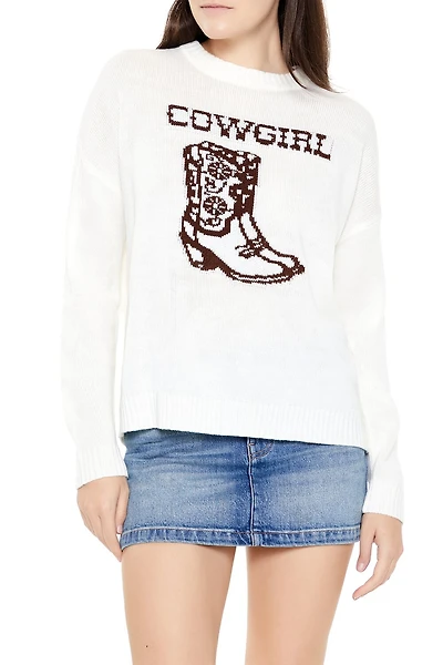 Cowgirl Graphic Sweater