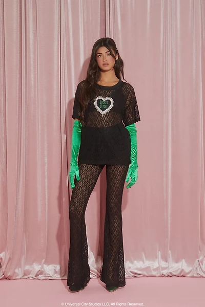 Wicked Lace Flare Pants