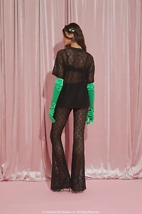 Wicked Lace Flare Pants