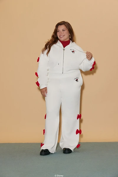 Plus Size Disney Minnie Mouse Bow Sweatpants
