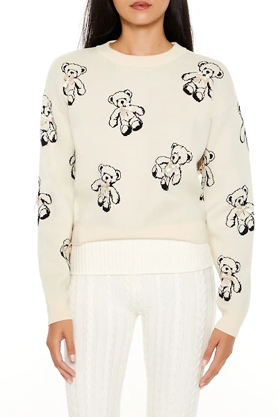 Teddy Bear Bow Sweater