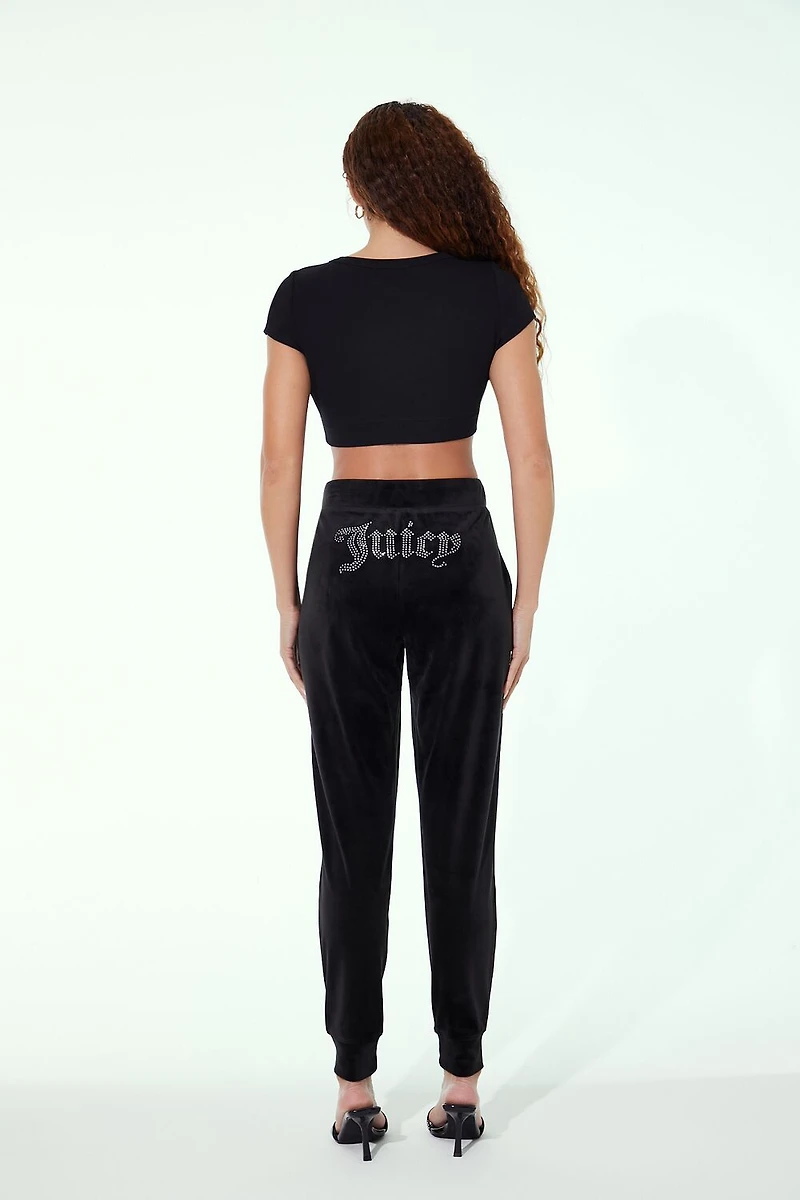 Juicy Couture Rhinestone Joggers