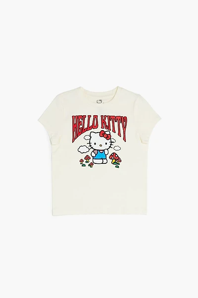 Girls Hello Kitty Mushroom Tee (Kids)