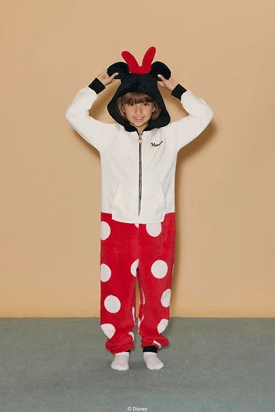 Girls Disney Minnie Mouse Pajama Jumpsuit (Kids)