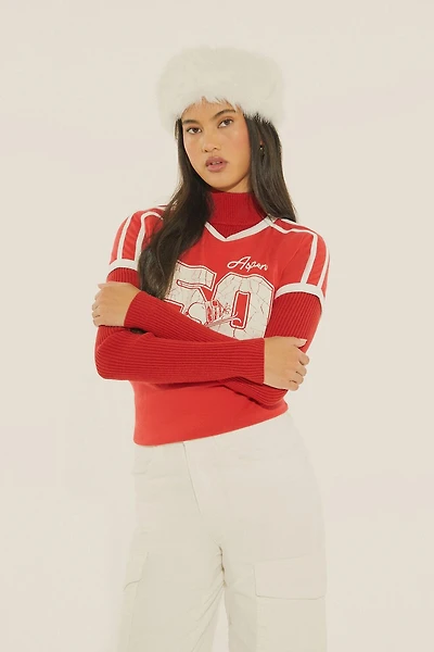 Snoopy Aspen Ringer Tee