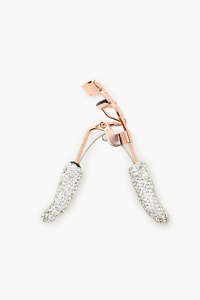 Iridescent Rhinestone Eyelash Curler
