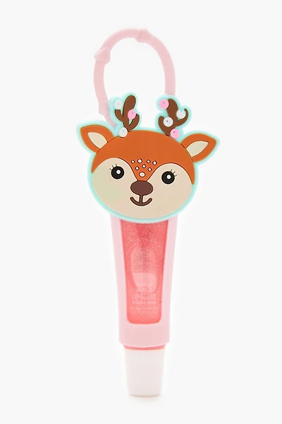 Reindeer Glitter Lip Gloss