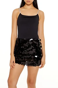 Contour Sculpt Metallic-Strap Cami