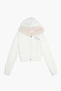 Girls Hello Kitty Zip-Up Hoodie (Kids)