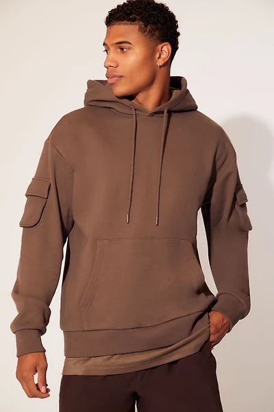French Terry Cargo Hoodie