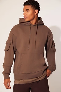 French Terry Cargo Hoodie