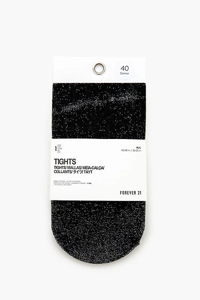 Glitter Knit Tights