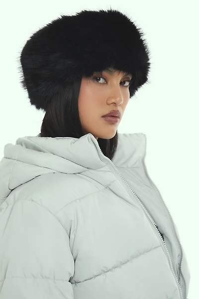 Faux Fur Headwrap