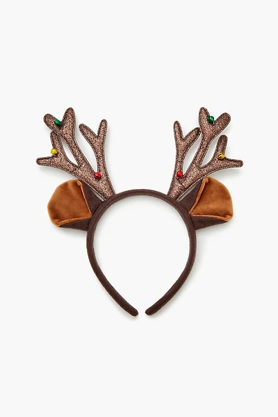 Glitter Reindeer Headband