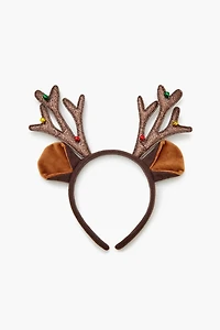 Glitter Reindeer Headband