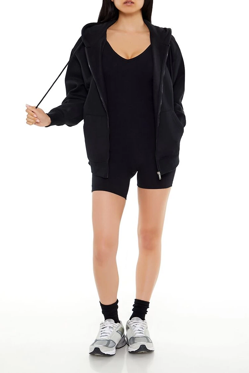 Fleece Zip-Up Hoodie