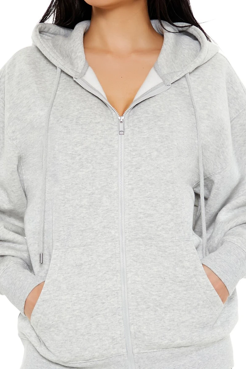 Fleece Zip-Up Hoodie