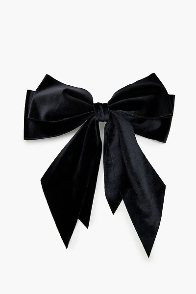 Oversized Bow Hair Barrette