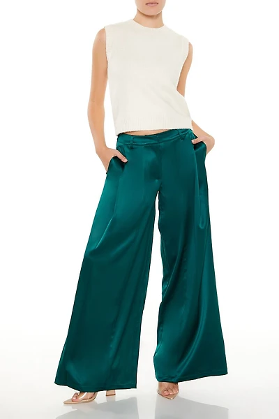 Satin Trouser Pants