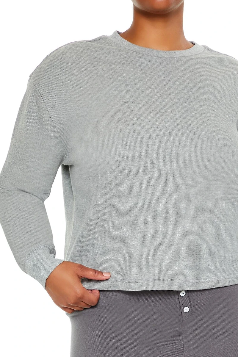 Plus Thermal Long-Sleeve Top