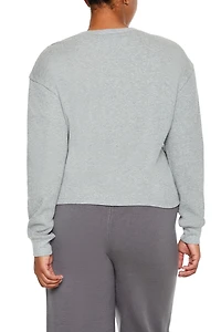 Plus Thermal Long-Sleeve Top