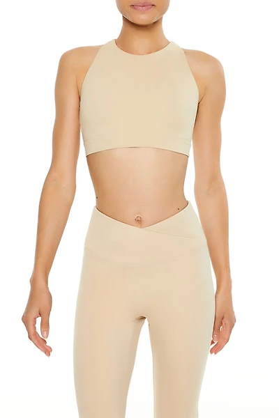Crisscross Cutout Sports Bra