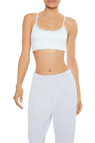 Seamless Striped Bralette