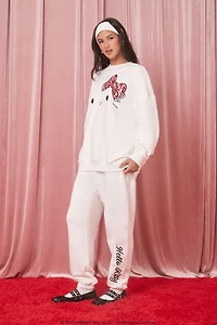 Lace Heart Hello Kitty Joggers