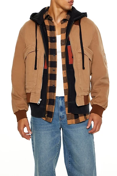 Zip-Up Bomber Jacket