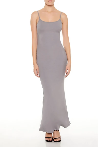 Rib-Knit Cami Maxi Dress