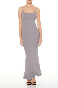 Rib-Knit Cami Maxi Dress