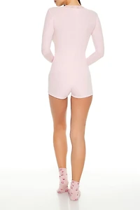 Rosette Pajama Romper