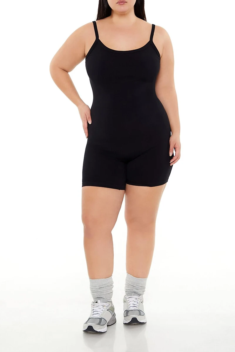 Plus Active Seamless Romper