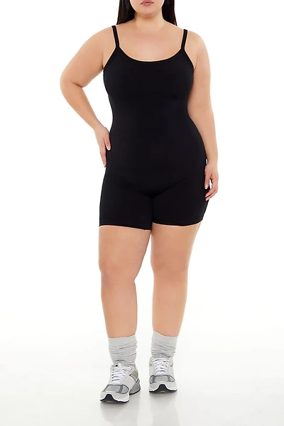 Plus Active Seamless Romper
