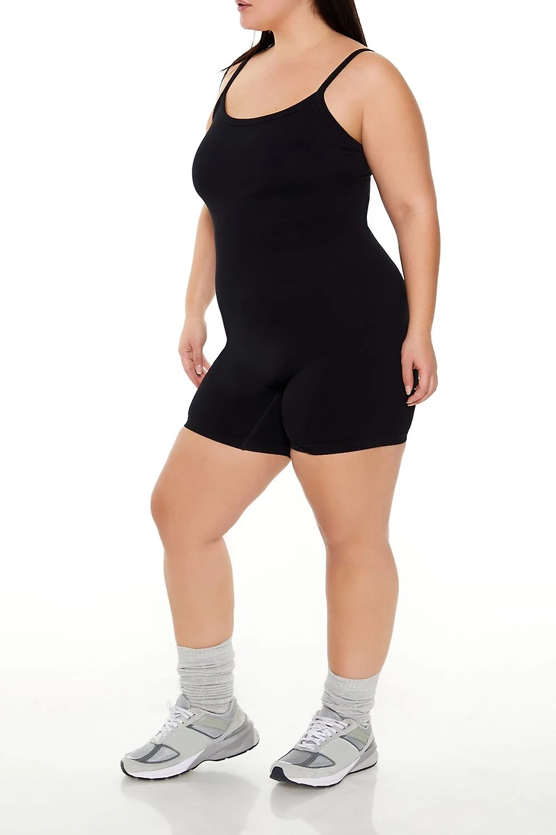 Plus Active Seamless Romper