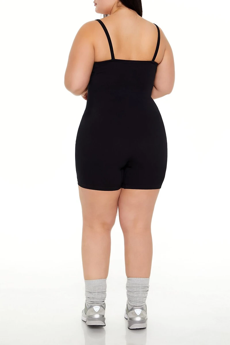 Plus Active Seamless Romper