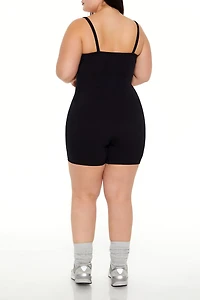Plus Active Seamless Romper