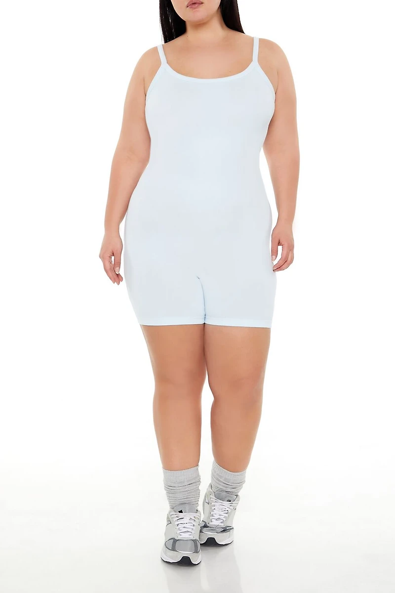 Plus Active Seamless Romper