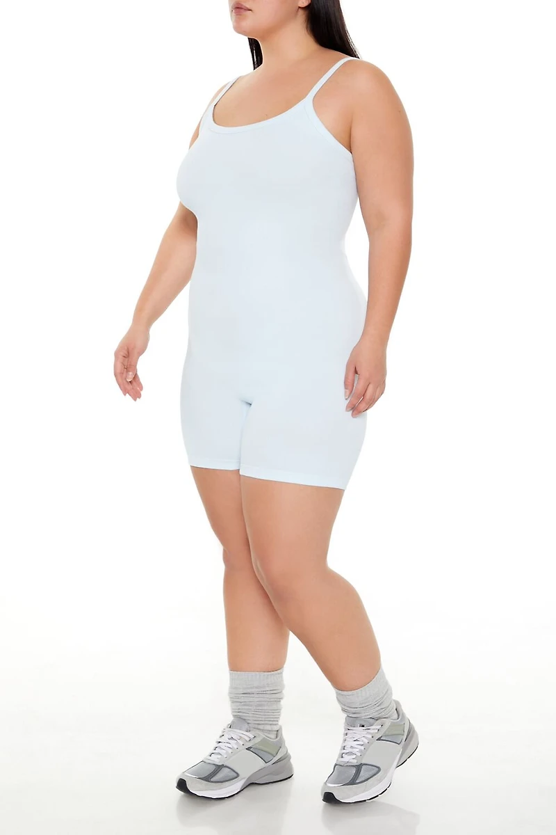 Plus Active Seamless Romper