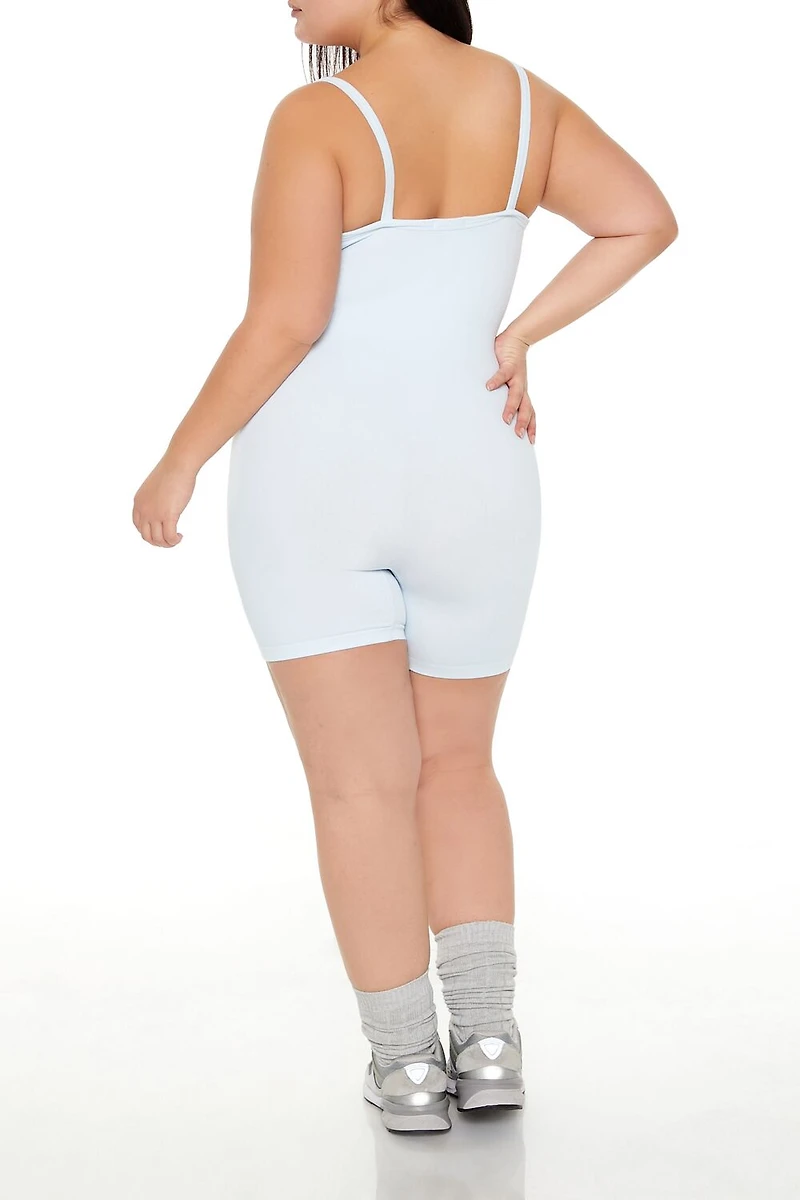 Plus Active Seamless Romper