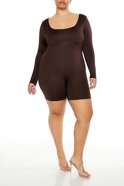 Plus Contour Sculpt Romper