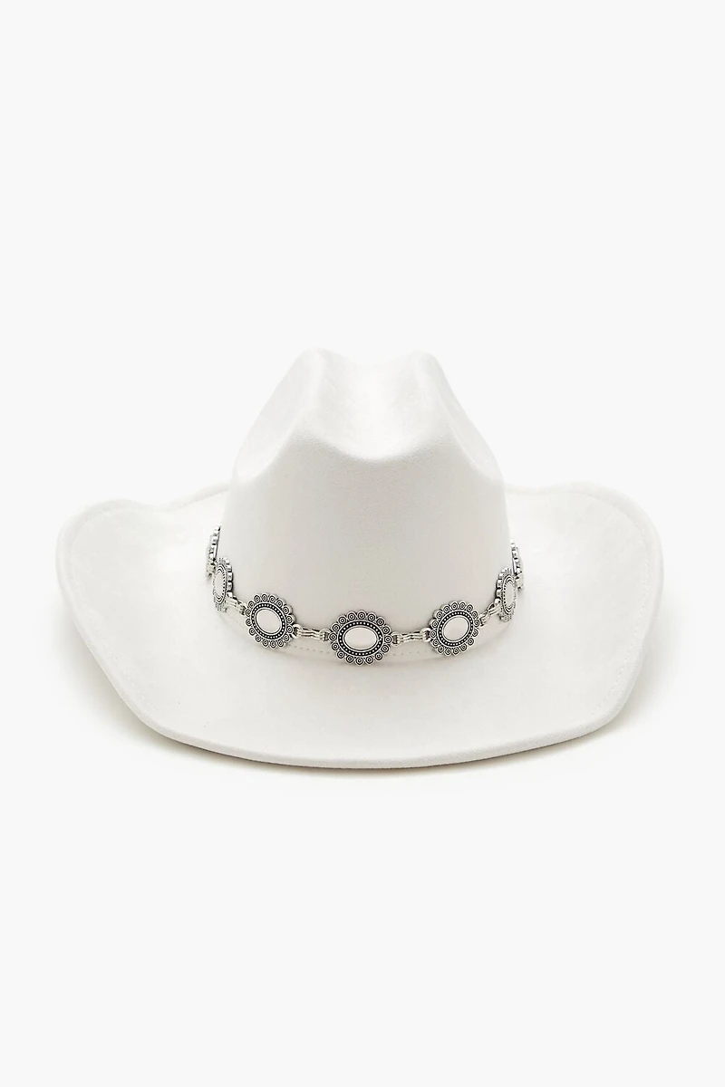 Chain-Trim Cowboy Hat