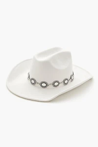Chain-Trim Cowboy Hat