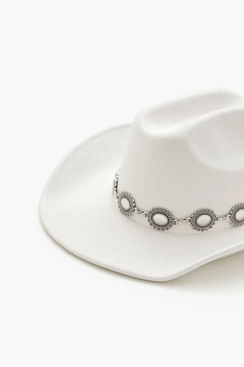 Chain-Trim Cowboy Hat