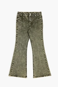 Girls High-Rise Flare Jeans (Kids)